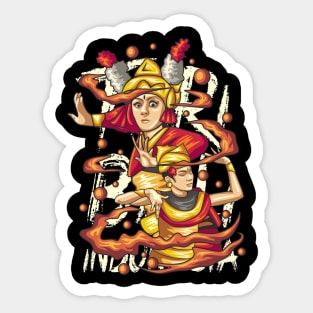 balines dance Sticker